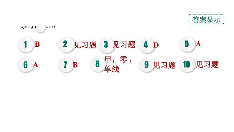 人教版九年级物理下册期末复习5生活用电课件第2页