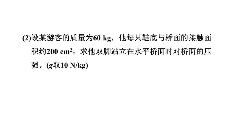 人教版八年级物理下册第九章集训课堂练素养固体和液体压强的计算课件第6页