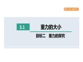 人教版八年级物理下册7-3-1目标二重力的探究课件