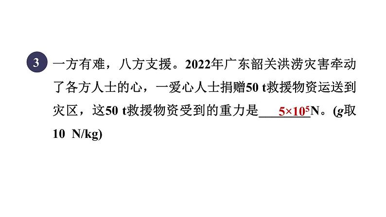 人教版八年级物理下册7-3-1目标三重力的计算课件05