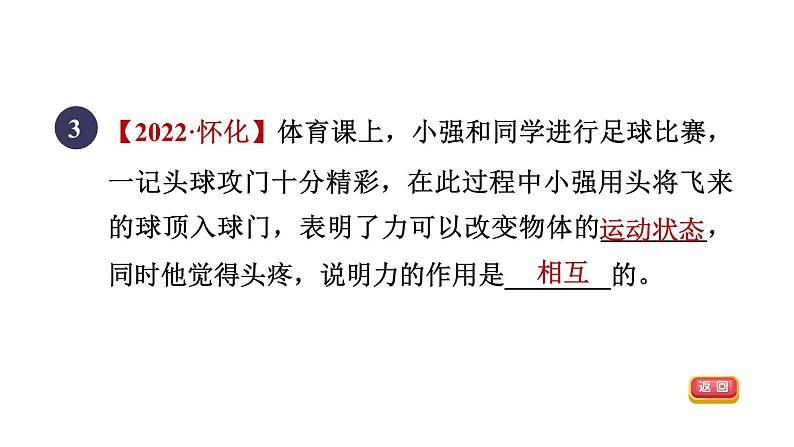 人教版八年级物理下册第7章全章高频考点专训课件第5页