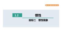 人教版八年级下册8.1 牛顿第一定律背景图ppt课件