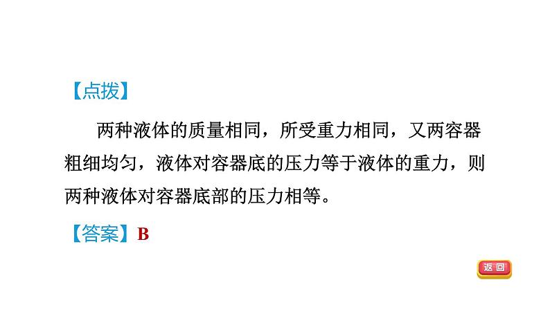 人教版八年级物理下册9-2-1目标三液体压力与容器形状的关系课件04