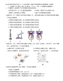 广东省汕头经济特区林百欣中学2022-2023学年度上学期九年级物理科综合素质摸查(含答案)