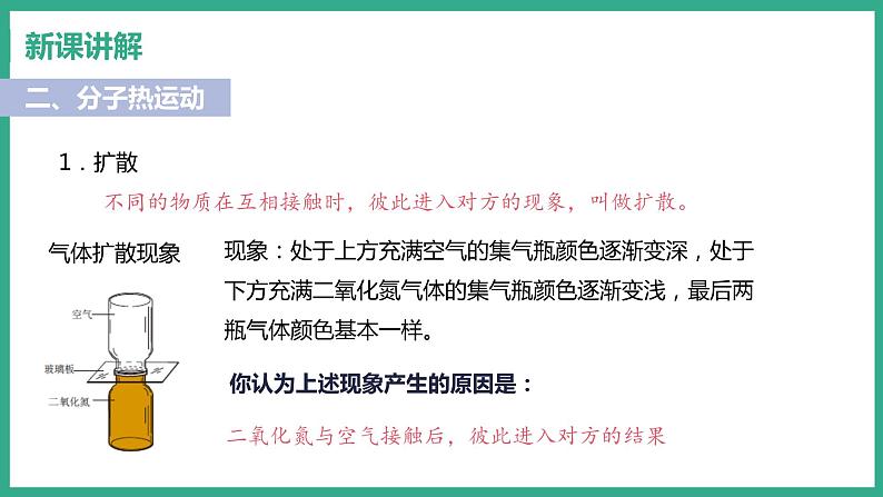 10.2 分子动理论的初步知识 （课件+教案） 2022-2023学年沪粤版物理八年级下册06