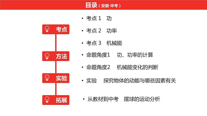 中考总复习物理（安徽）8-2第八讲 第二节功和机械能课件03