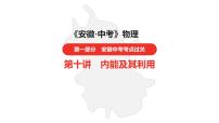 中考总复习物理（安徽）10第十讲内能及其利用课件