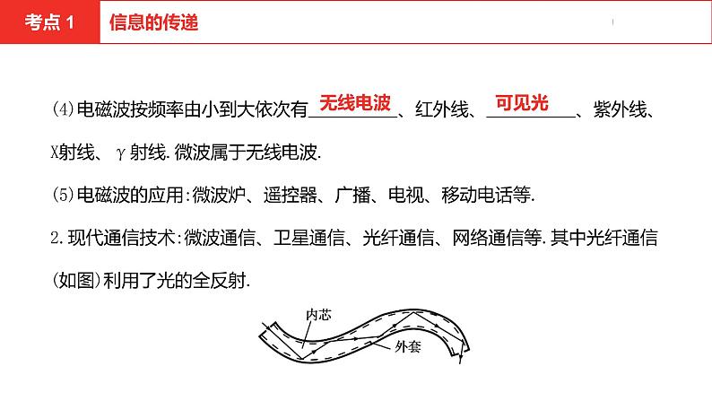 中考总复习物理（安徽）15第十五讲信息　材料　能源　粒子与宇宙课件05