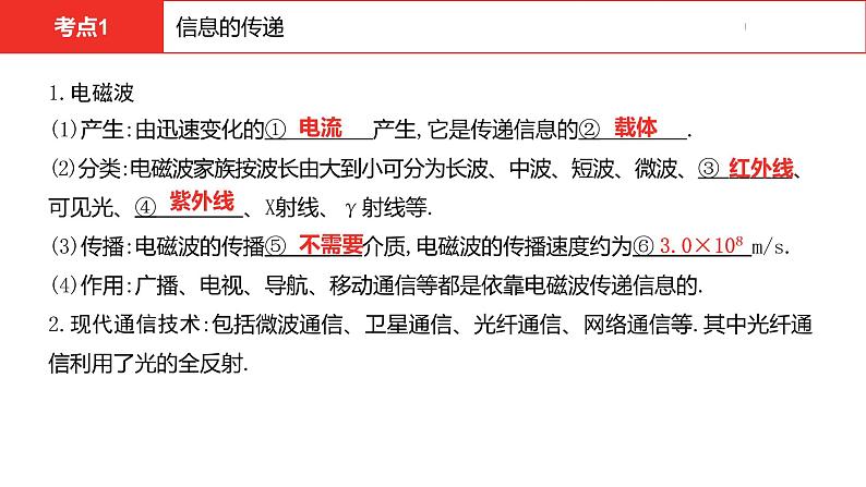 中考总复习物理（河北）第18章  信息的传递  能源与可持续发展课件04