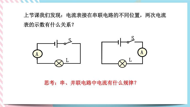 15.5串、并联电路中电流的规律同步课件01
