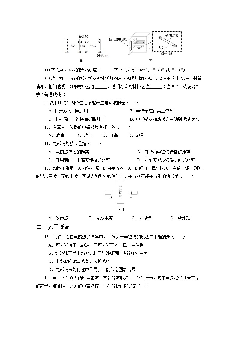 21.2  电磁波的海洋（精选练习）【原卷版】第2页