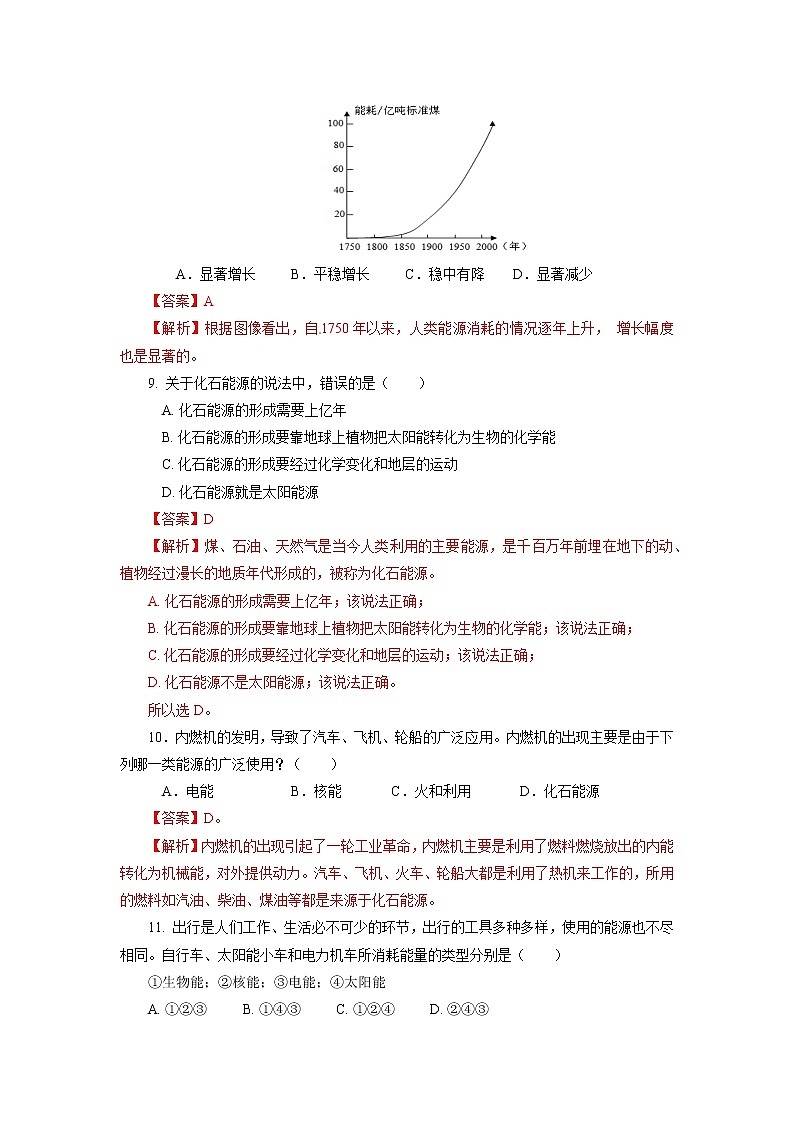 22.1  能源（精选练习）【解析版】第3页