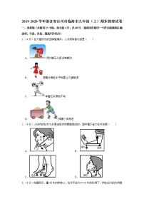 浙江省台州市临海市2019-2020学年九年级上学期期末物理试题