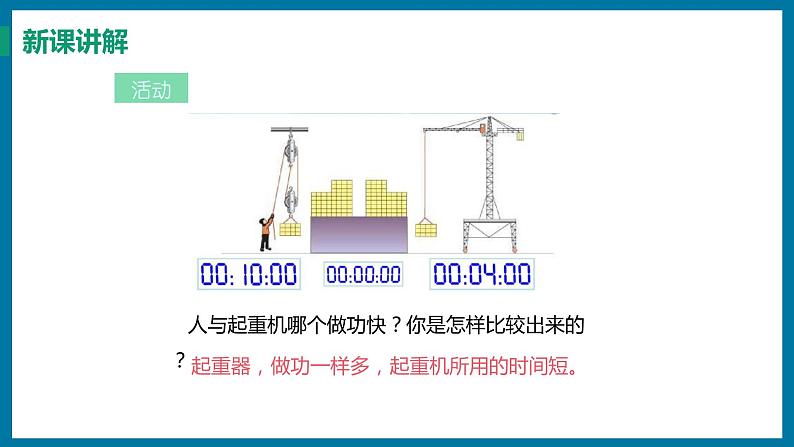 11.2 怎样比较做功的快慢（课件）粤沪版物理九年级全一册08