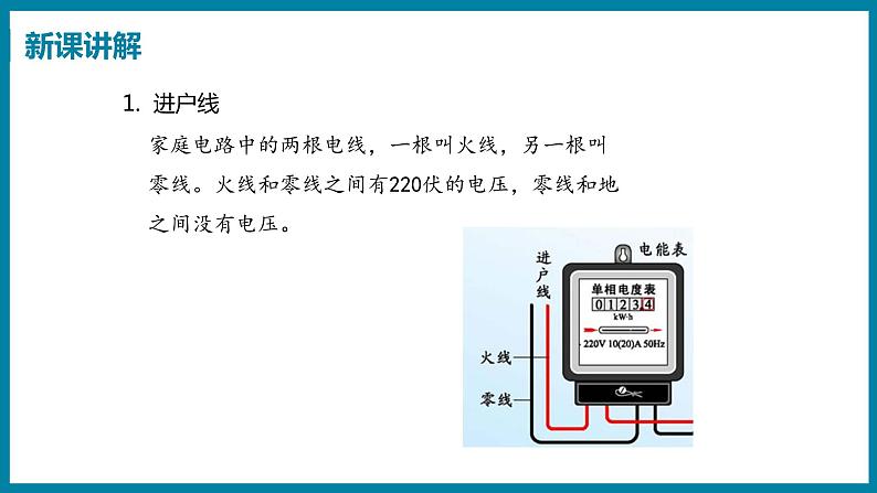 18.1 家庭电路 （课件）粤沪版物理九年级全一册第7页