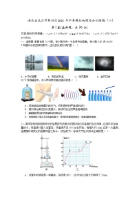 湖北省武汉市新洲区2021年中考模拟物理综合训练题（六）