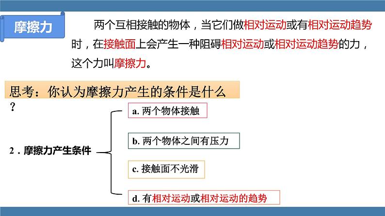 人教版八年级物理下册课件 8.3 摩擦力 第一课时第7页