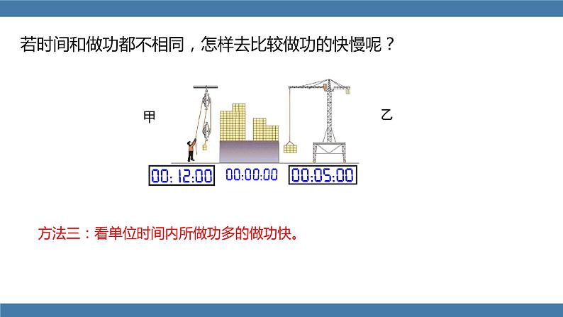 人教版八年级物理下册课件 11.2 功率08