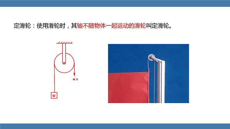 人教版八年级物理下册课件 12.2 滑轮第7页