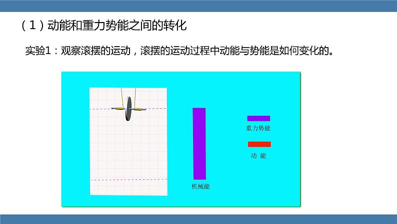 人教版八年级物理下册课件 11.4 机械能及其转第8页