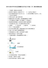 河北省邯郸市永年区2019-2020学年八年级下学期期末物理试题