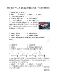 山西省临汾市洪洞县2019-2020学年八年级下学期期末物理试题