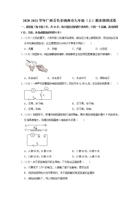 广西百色市靖西市2020-2021学年九年级上学期期末物理试题