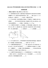 河南省周口市沈丘县中英文学校2020-2021学年九年级上学期期末物理试题