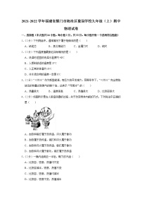 福建省厦门市海沧区鳌冠学校2021-2022学年九年级上学期期中物理试题