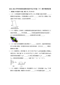 河南省洛阳市洛宁县2021-2022学年八年级下学期期中物理试题