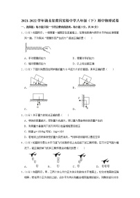 湖北省黄冈实验中学2021-2022学年八年级下学期期中物理试题