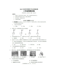 广西南宁市宾阳县2022-2023学年八年级上学期期中物理试题