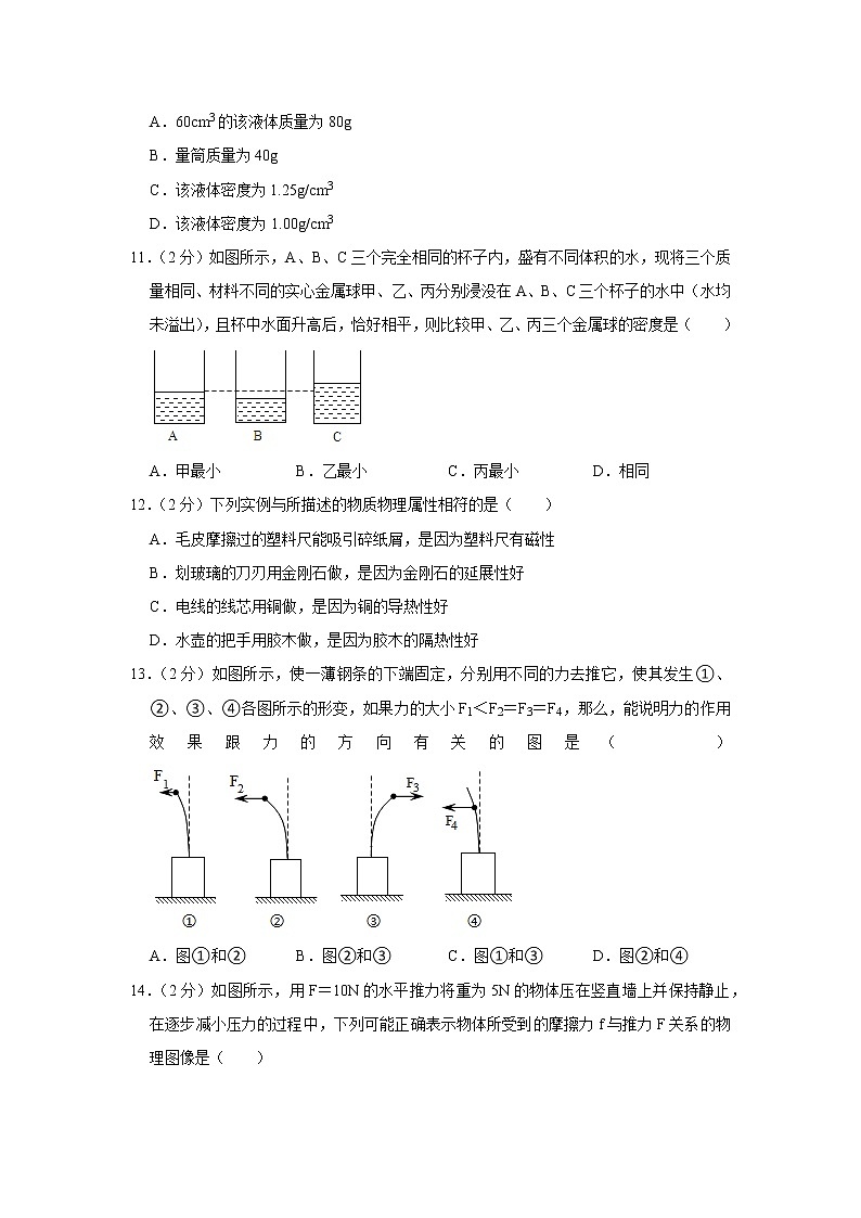 江苏省无锡市惠山区河埒中学2020-2021学年八年级下学期期中物理试题03