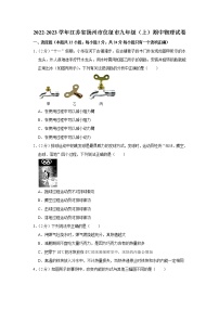 江苏省扬州市仪征市2022-2023学年九年级上学期期中物理试题