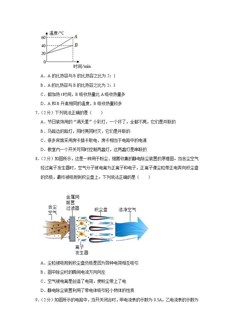 山东省菏泽市东明县2022-2023学年九年级上学期期中物理试题02