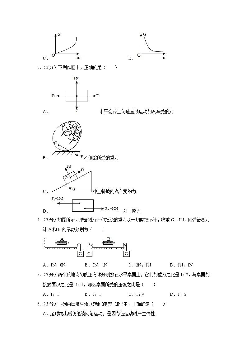 山东省青岛市西海岸新区2019-2020学年八年级下学期期中物理试题02