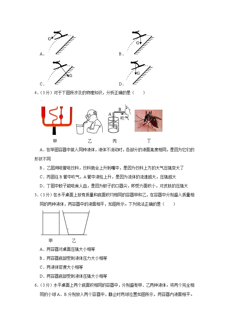 云南省文山州麻栗坡二中2020-2021学年八年级下学期期中物理试题第2页