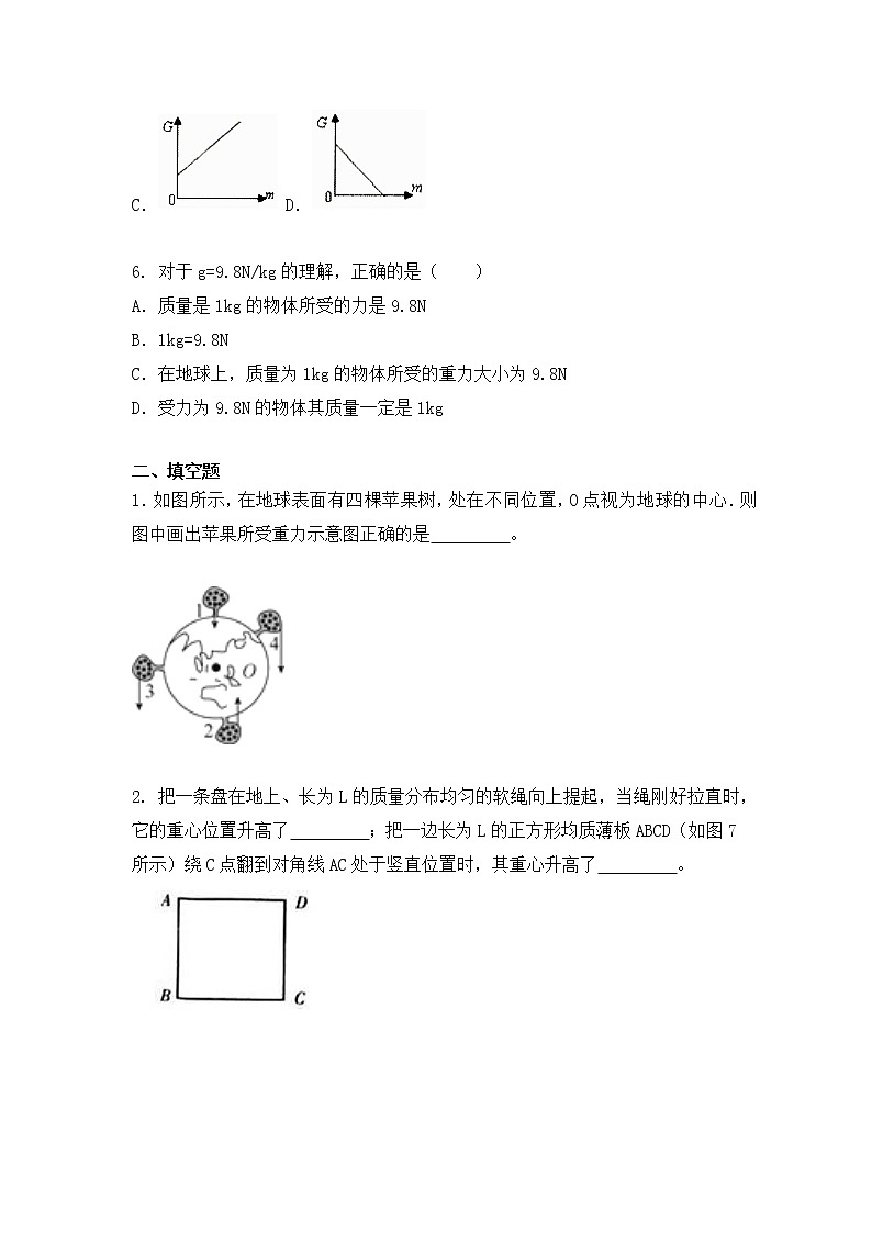 7.3《重力》第1课时课件PPT+教学设计+同步练习02