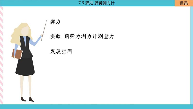 7.3 弹力 弹簧测力计  课件02