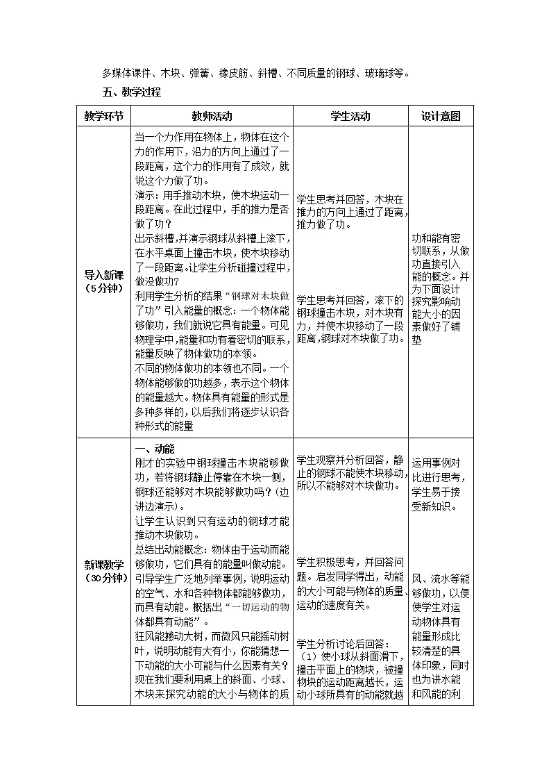 1人教版八年级物理下册11.3动能和势能（课件+教案+练习+视频素材）02