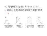 人教版八年级物理下册4-期中水平训练课件