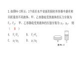 人教版八年级物理下册微专题4柱状固体压力与压强课件