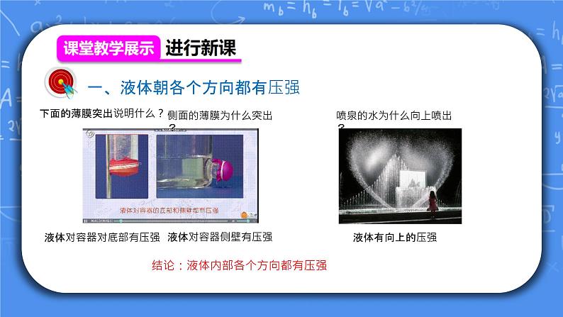 人教版物理8年级下册第九章第二节《液体压强第1课时》课件第3页