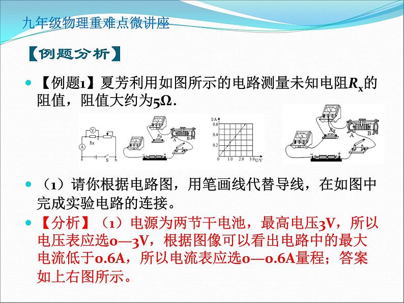 第23讲  伏安法测电阻第4页
