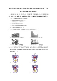 黑龙江省绥化市绥棱县克音河学校2022-2023学年九年级（上）期末物理试卷（五四学制）