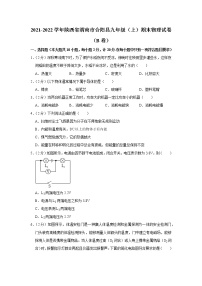 陕西省渭南市合阳县2021-2022学年九年级（上）期末物理试卷（b卷）