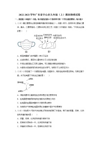 广东省中山市2022-2023学年九年级上学期期末物理试卷(含答案)