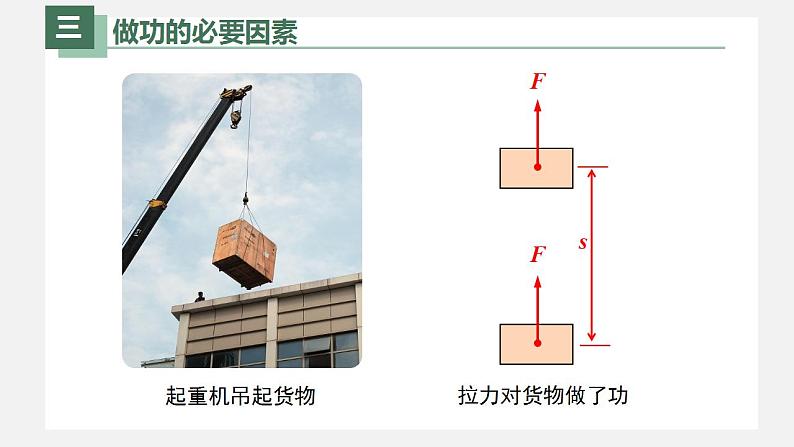 人教版物理八年级下册 11.1功 课件+同步练习08