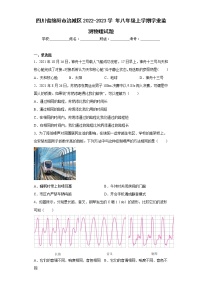 四川省绵阳市涪城区2022-2023学年八年级上学期学业监测物理试题(含答案)