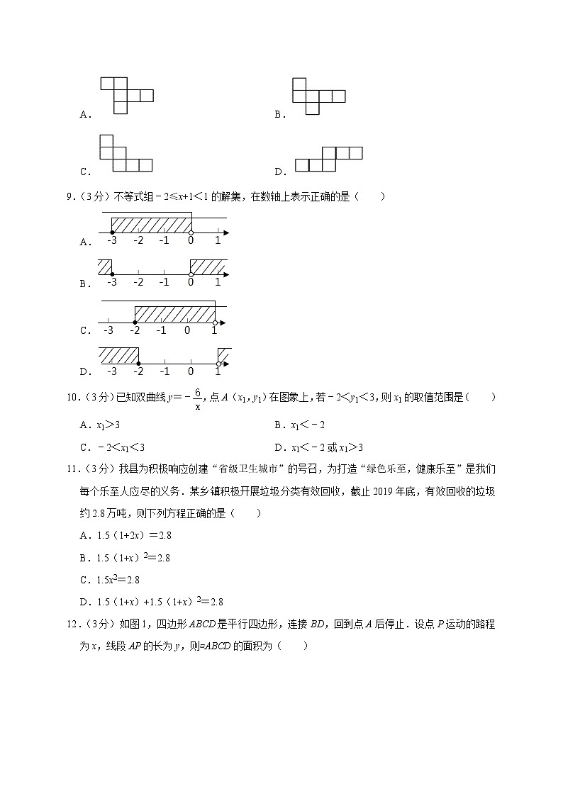 2023年湖南省衡阳市中考预测压轴数学试卷(含答案)02